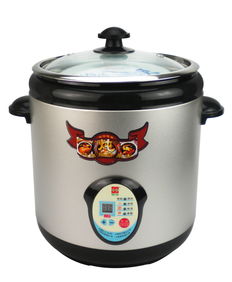 德信 銀色全國(guó)聯(lián)保電腦式電燉鍋 品質(zhì)廚具，智能煲燉之選